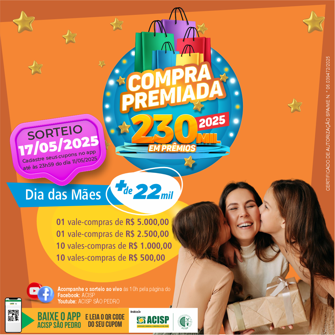 Confira os ganhadores do sorteio 